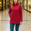 J003 Rosa Zip Baadjie met synaat sakke, pdf patroon, Sizes S-3XL, Eng & Afr. A0,A3,A4,Letter size.