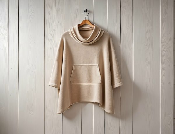 P61S Poncho pdf patroon / pattern One size fits all (A0, A3, A4) Afr & Eng, Aanwysings en Patroon Verstellings ingesluit. - Image 8