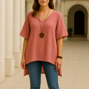 T005 Tina Dolman Sleeve Top pdf Patroon, Groottes S-5XL Afr. & Eng. Formate A0, A3, A4, Letter size