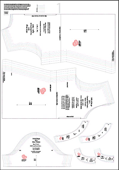 T011 Casual Knit Tunic pdf Sewing Pattern, Sizes S-5XL, A0,A3,A4,Letter size, English & Afrikaans - Image 6