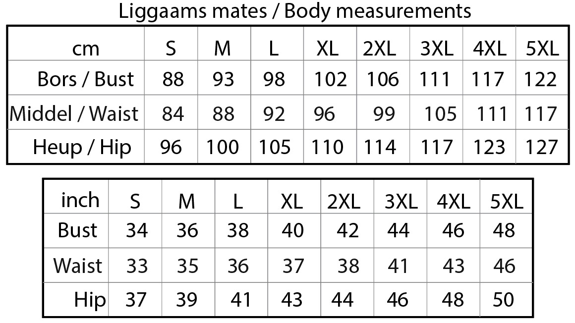 T011 Casual Knit Tunic pdf Sewing Pattern, Sizes S-5XL, A0,A3,A4,Letter size, English & Afrikaans - Image 2